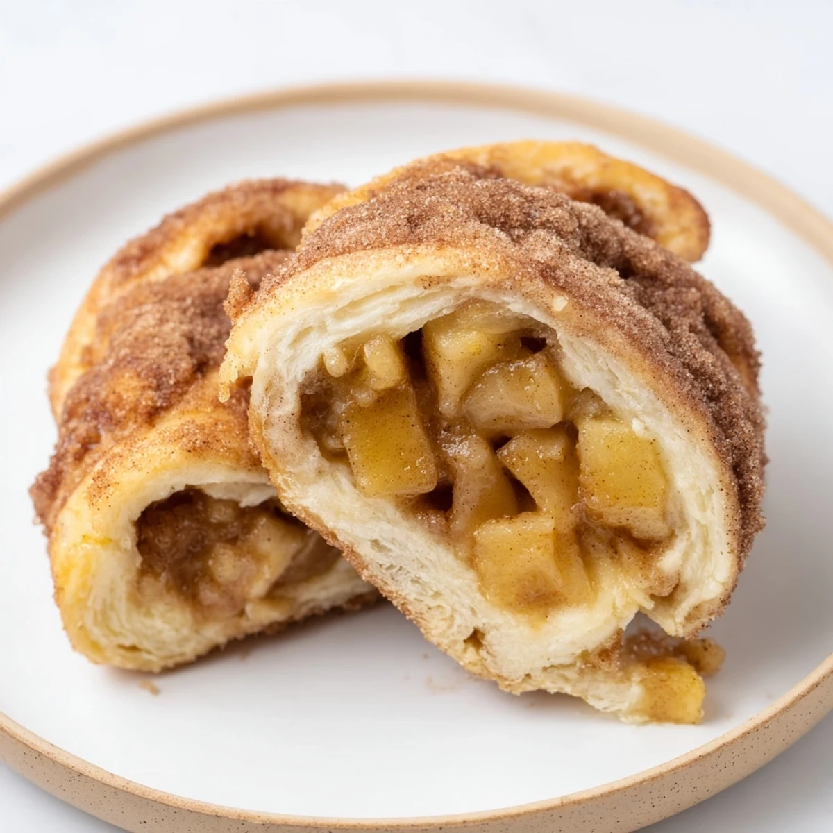 German Apple Fritter Rolls