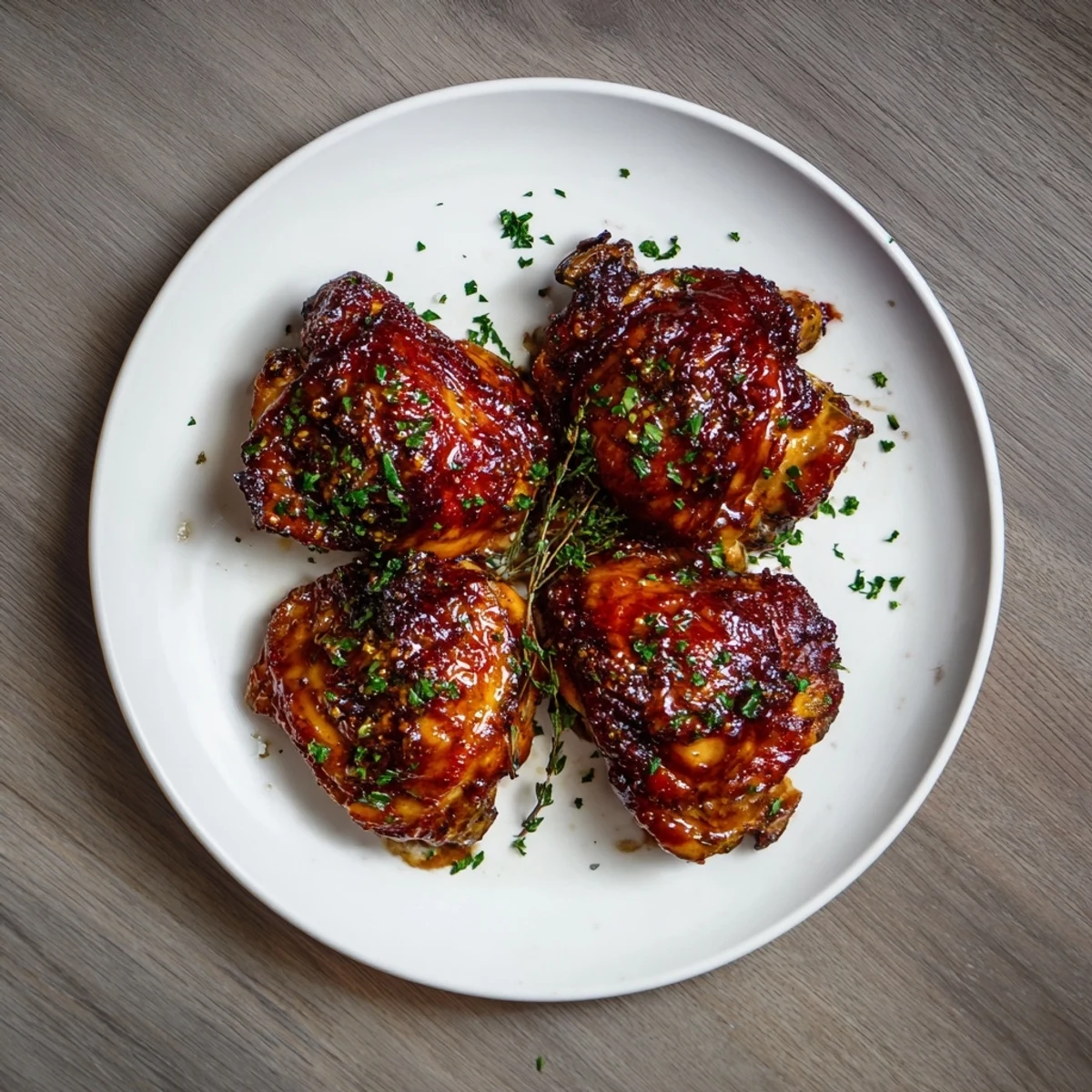 Juicy, roasted Bavarian Sweet Mustard Chicken, perfect for a cozy dinner with crispy, flavorful skin.