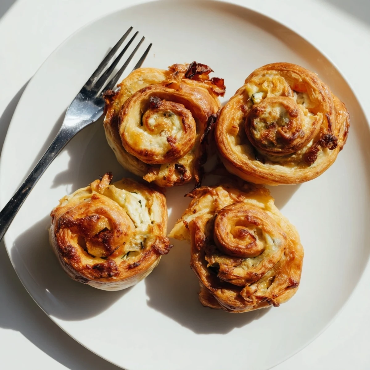 Freshly baked Cercles d'Hôtes Couronne de Rouleaux, showcasing a festive, golden-brown pastry crown.