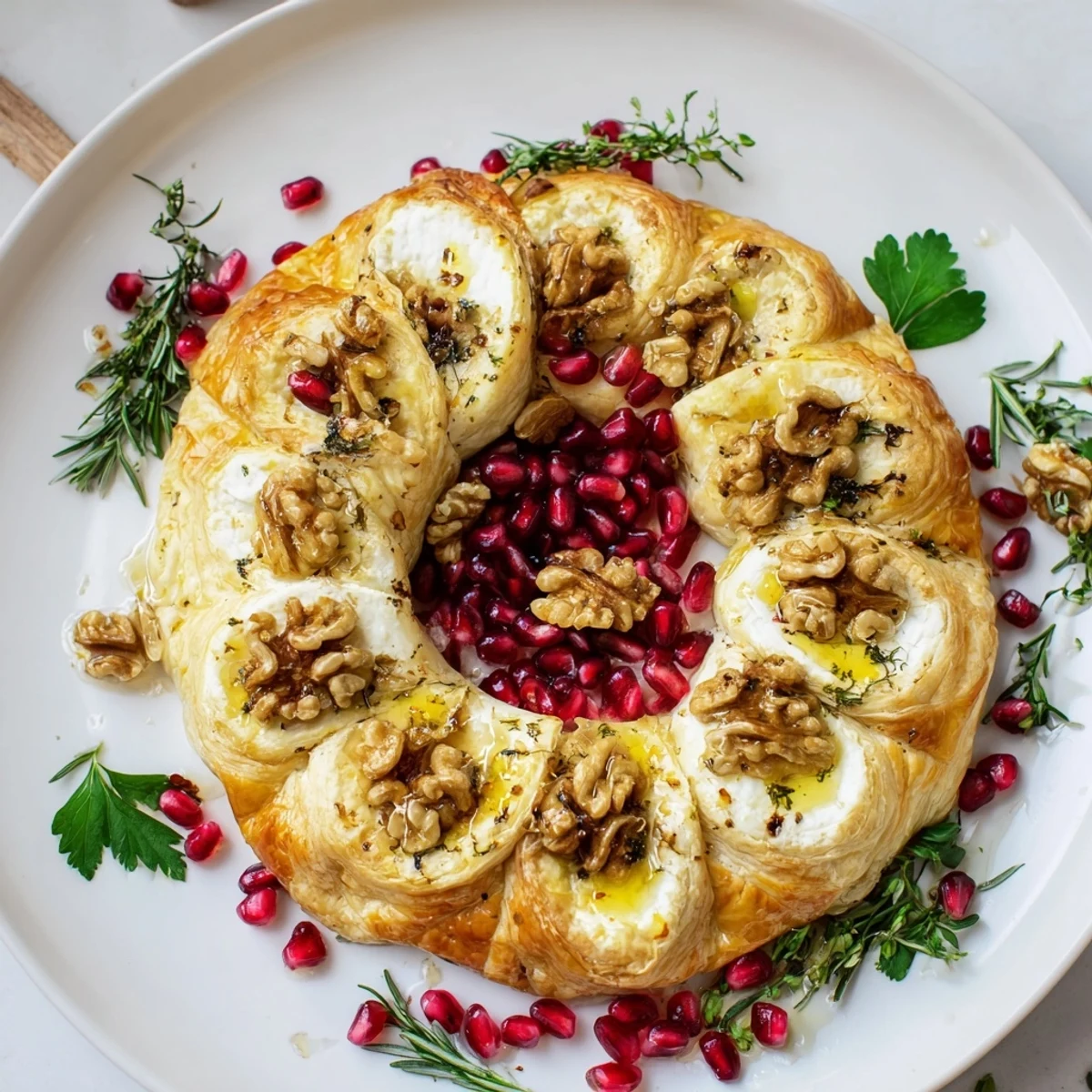 Brie Granatapfel Kranz #80