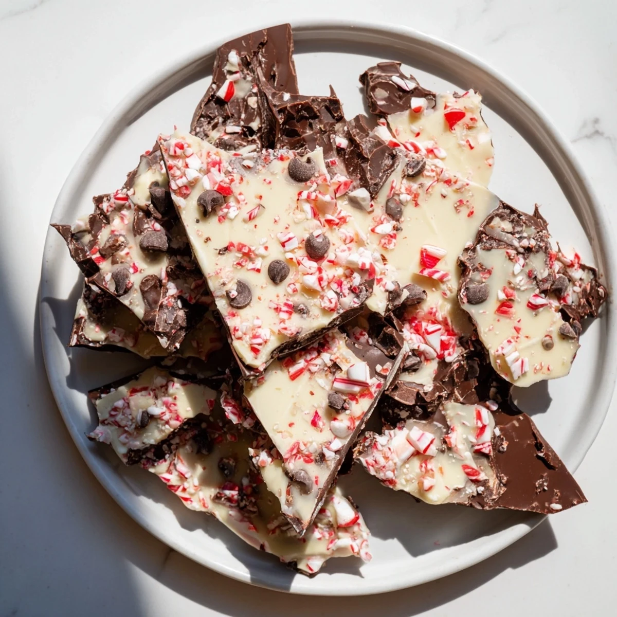 Peppermint Bark Shards Board