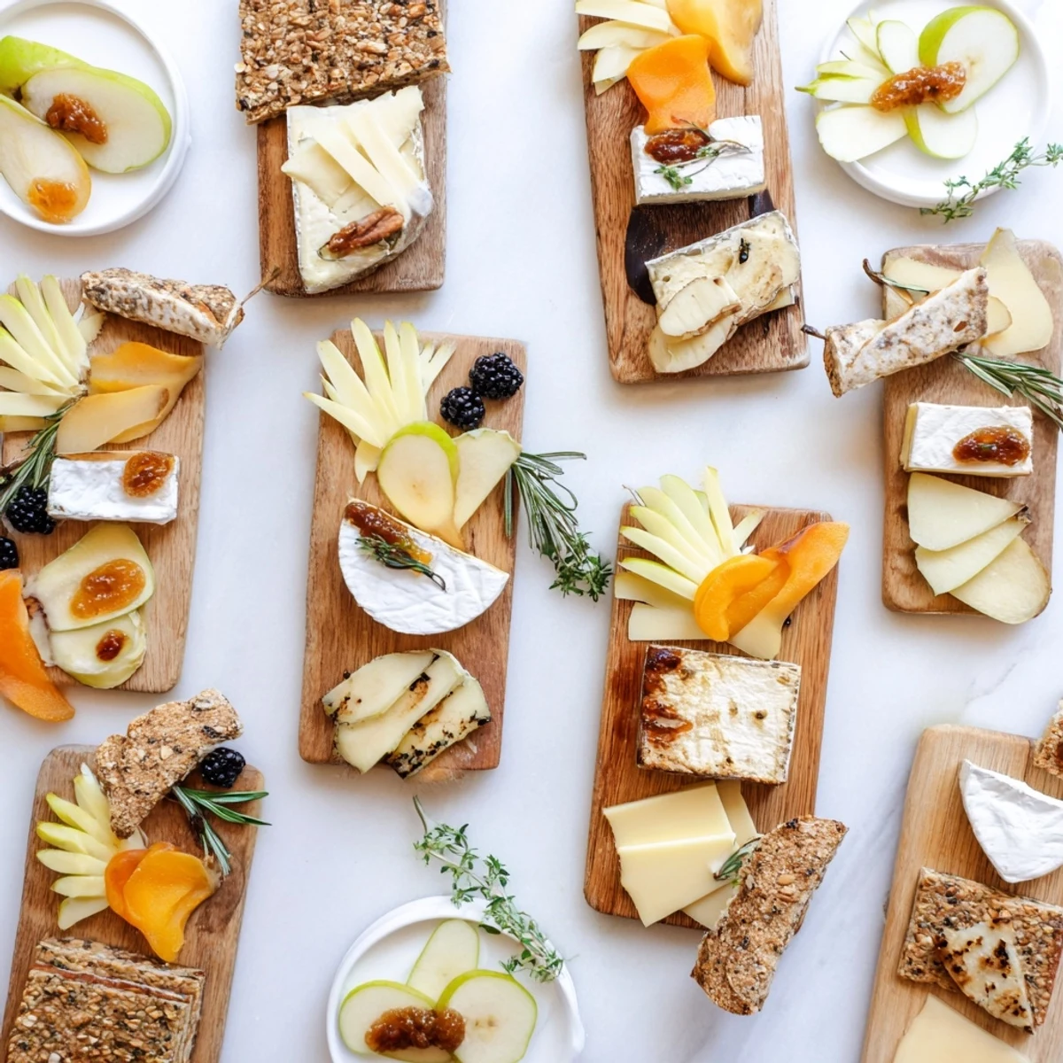 Festive Twelve Days of Cheese Board, a perfect holiday appetizer with visually stunning cheese selections.