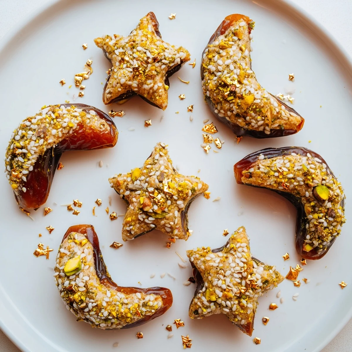 Mond Stern Dattel Platter