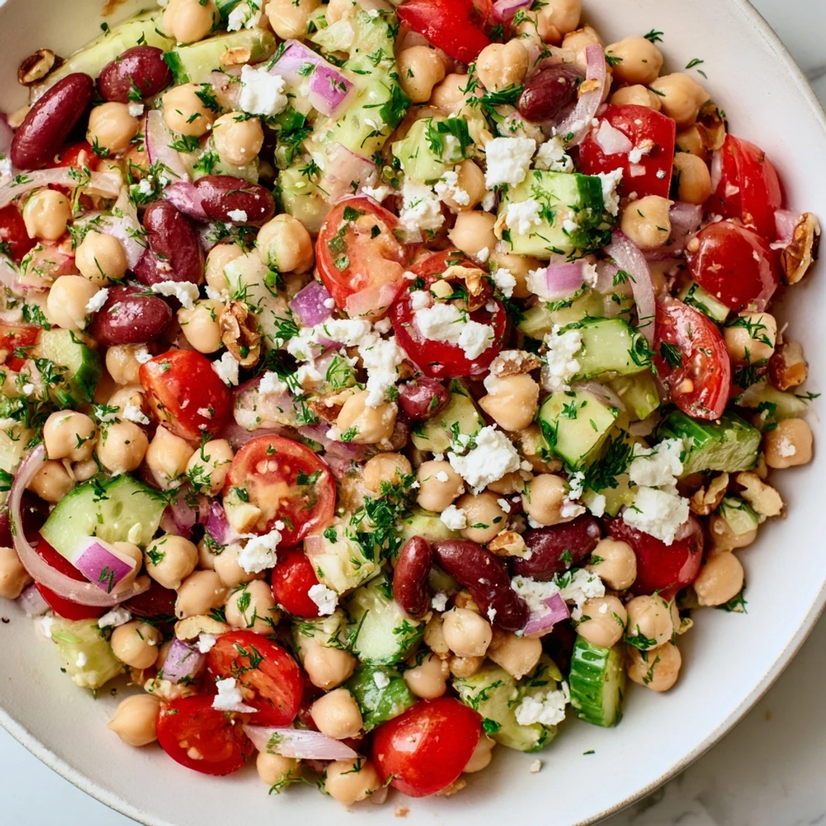 Dichte Bohnen Salat Sleepy Girl