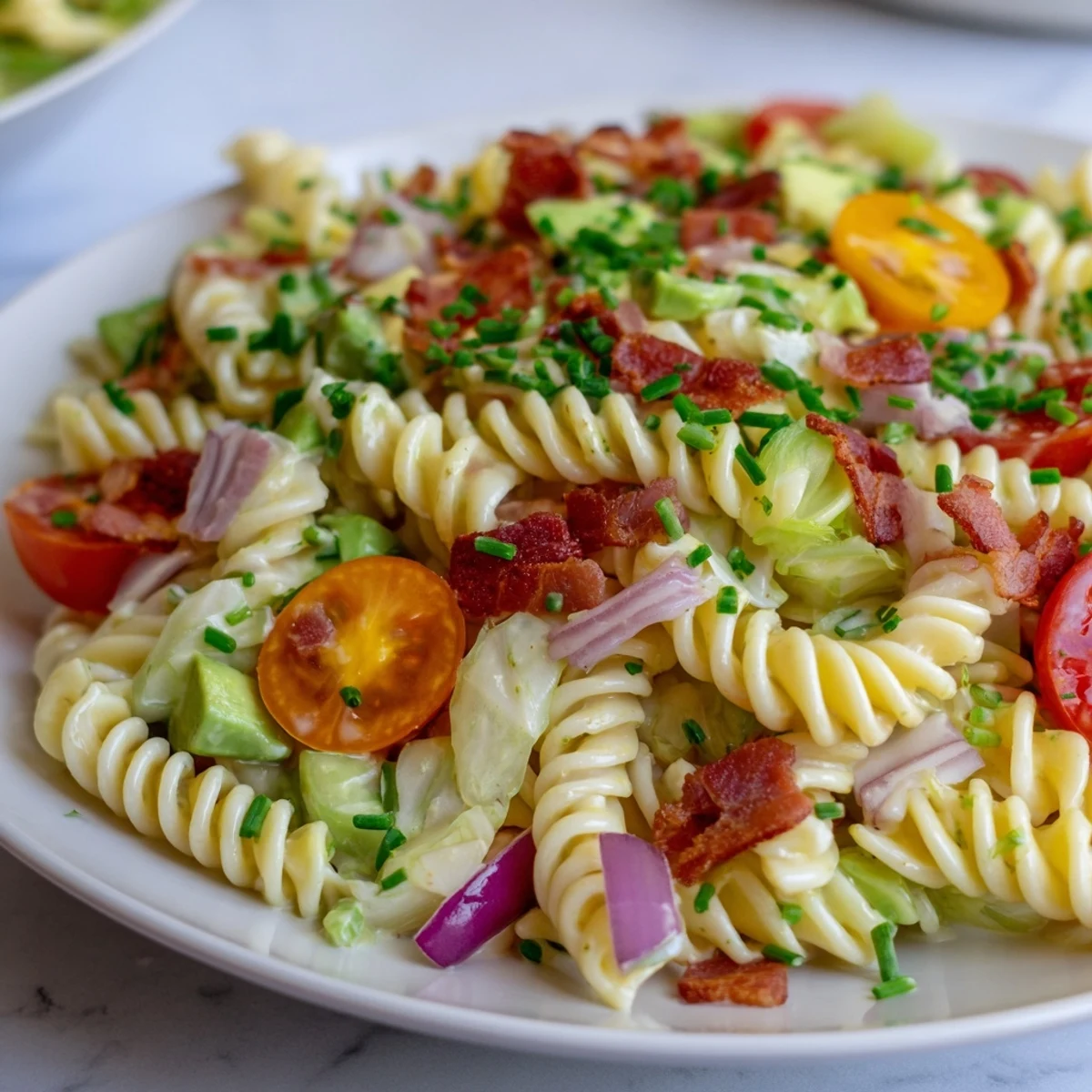 BLT Pasta Salat
