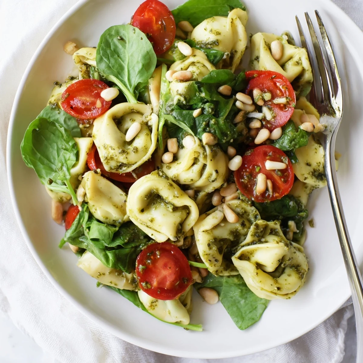 Pesto Tortellini Salad