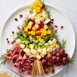 Festliches Snack Brett