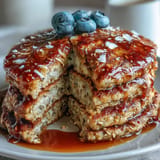 Protein-Pfannkuchen mit Leinsamen