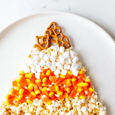 Candy Corn Halloween Snack #47