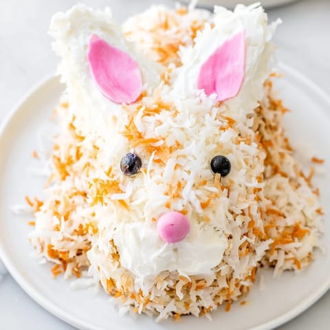 Spring Bunny Carrot Cake