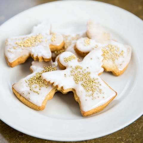 Butterige Engelsgebäck Weihnachten