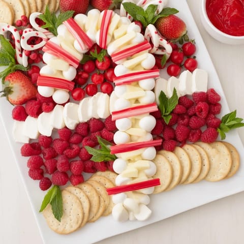 Festliche rote weiße Häppchen #84