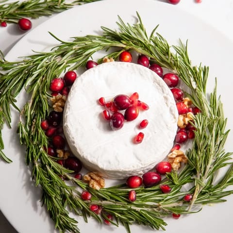 Brie Cheese with Rosemary