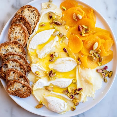 Saffron Silk Käse Platte