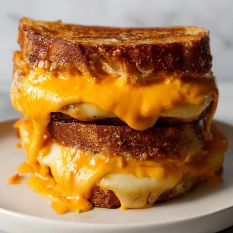 Spiced Grilled Cheese Sriracha Mayo