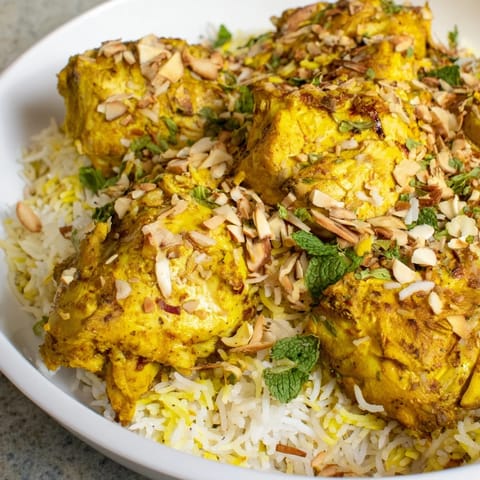 Kuwaiti aromatischer Biryani Reis