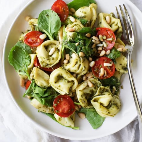 Pesto Tortellini Salad
