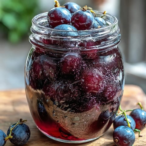 Schwarze Johannisbeeren Wodka Likör