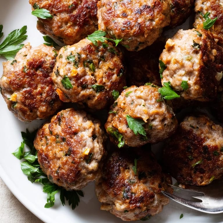Deftige Frikadellen in der Pfanne, perfekt zu Kartoffelsalat oder einem frischen Salat.
