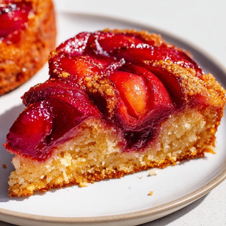 Zarter deutscher Pflaumenkuchen, ideal zum Nachmittagskaffee oder Tee mit Freunden.