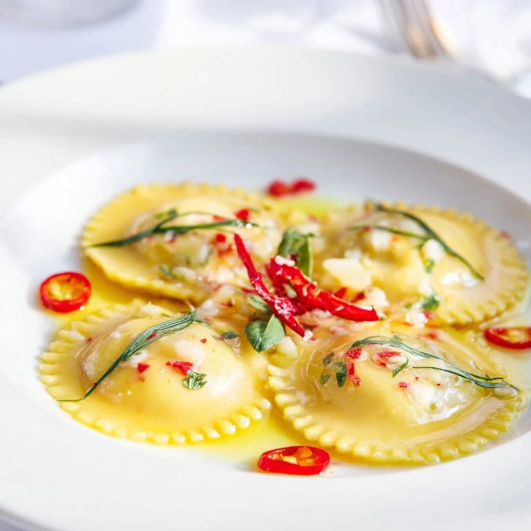 Close-up of baked Cœurs Entrelacés: Flaky pastry surrounds savory goat cheese filling and herbs.