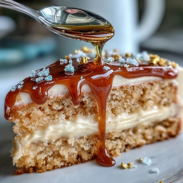 Festlicher Rosé Velvet Cake mit schimmerndem Goldtropfen-Finish.